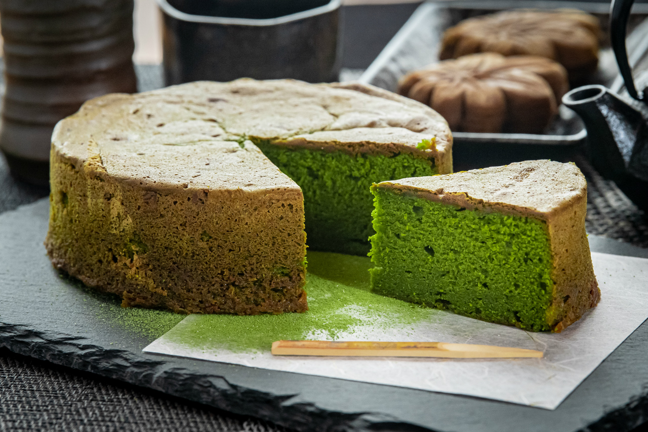 Matcha butter cake Experience the Excellence of Uji Matcha