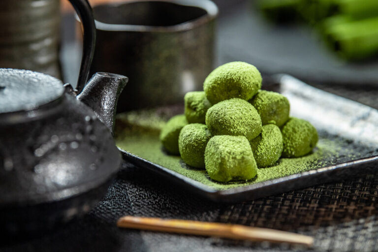 Experience the Perfect Combination of Chewy Mochi and Premium Matcha with cha no wa’s Matcha Mochi