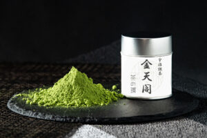 金天閣パッケージ書き換え画像 Uji Matcha Tree Stump Baumkuchen by Cha-no-wa